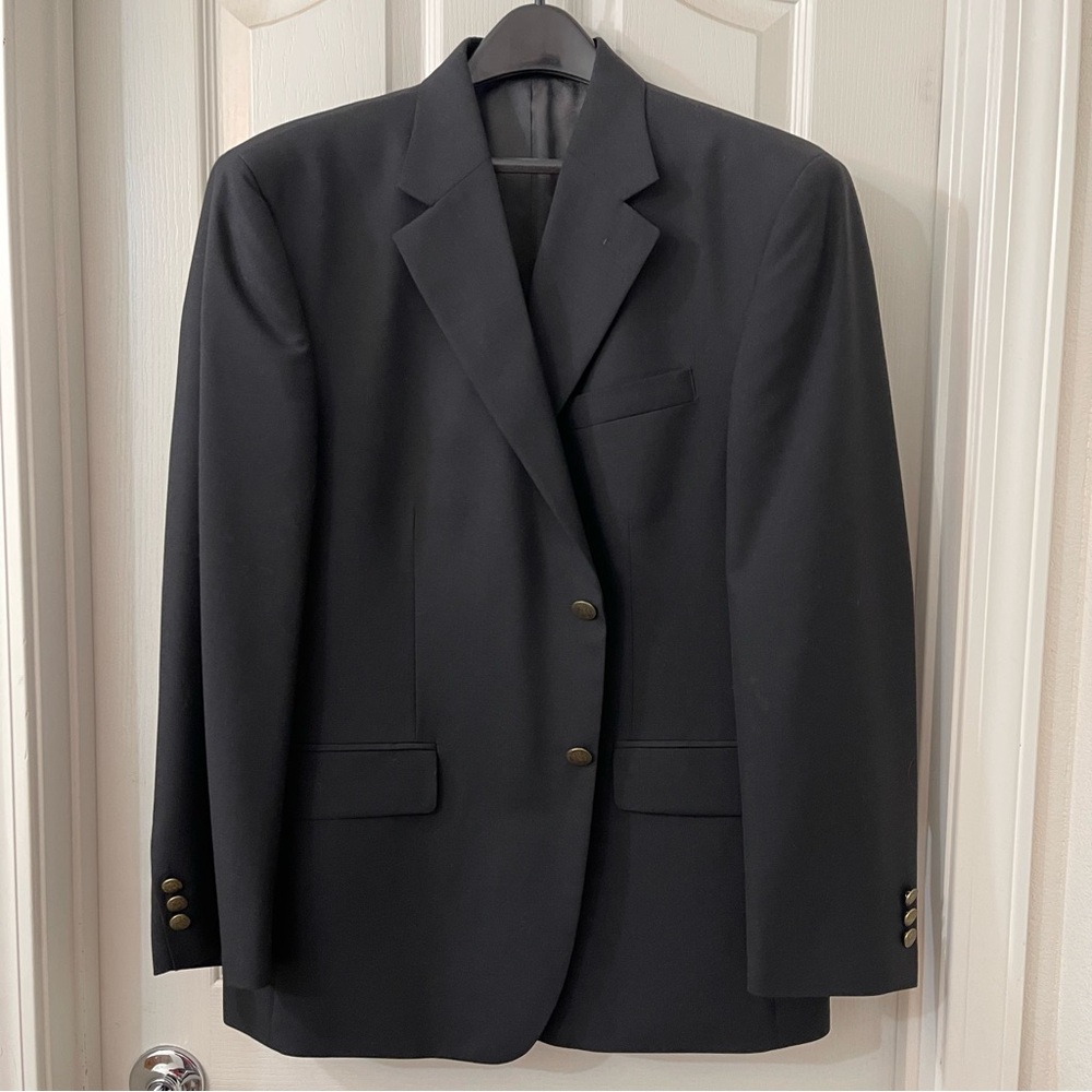 Oscar de la Renta Blazer - Black.  Mens: 42S.